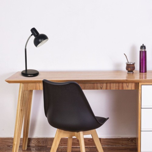 Velador Lampara De Mesa Melo Moderna Flexible Luz Led
