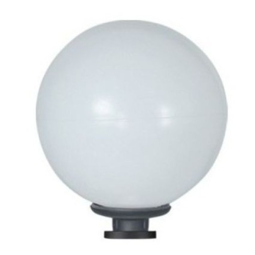 Lampara Aplique Para Piso Globo Opal 1 Luz E27 Ø45cm Jardin