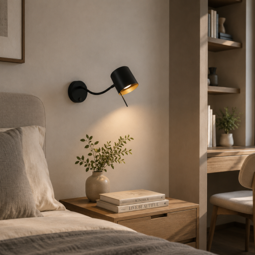 Aplique Tofy 4021 Direccionable Con Tecla Negro-oro Negro-oro