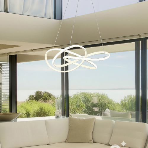 Colgante Desiree Led 55w 3000k Ø60cm Blanco L9655b