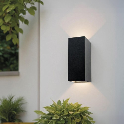 Aplique Exterior Sevilla-2 2xgu10 Negro Bidireccional - Negro