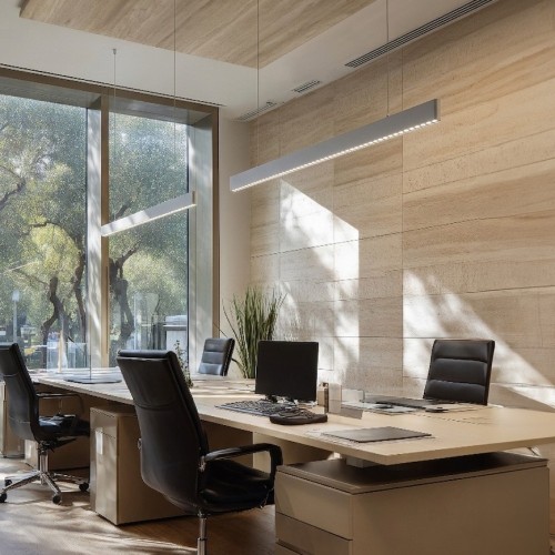 Colgante Miracle S 6766 Led 40w Blanco 1.20m Blanco