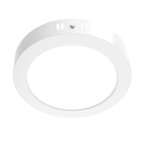Plafon Led Rendondo Blanco 12w Blanco
