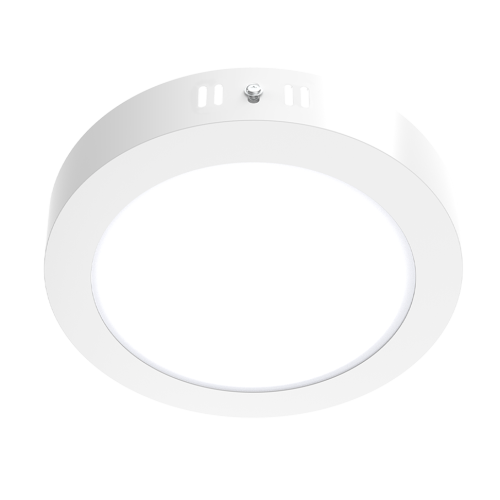 Plafon Led Rendondo Blanco 12w Frio