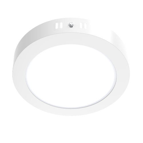 Plafon Led Rendondo Blanco 18w Frio